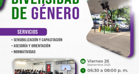 ¡Participa en el Taller de Diversidad de Género!